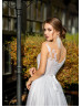 White Lace Tulle Corset Back Fairy Wedding Dress White Lace Tulle Corset Back Fairy Wedding Dress